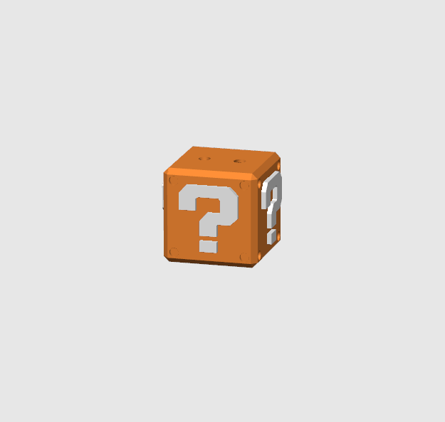Llavero Cubo interrogación Mario