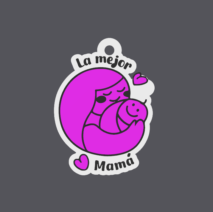 Llavero La mejor mama